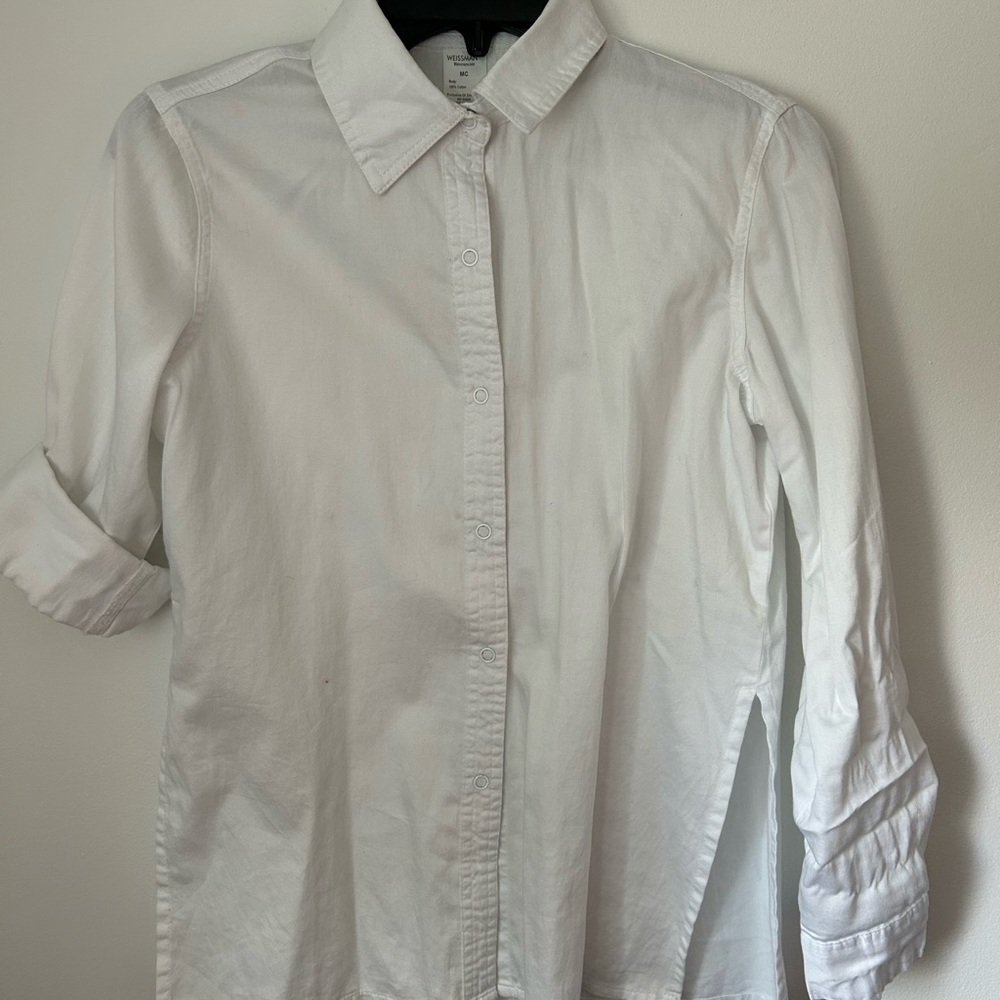 Button down shirt with collar